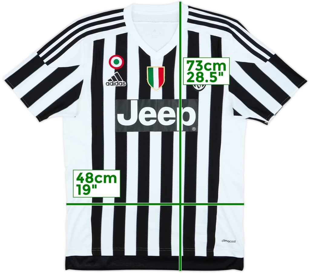 2015-16 Juventus Home Shirt - 9/10 - (M)