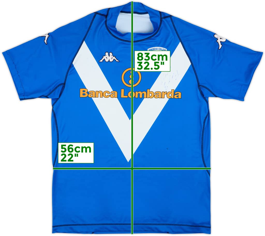 2004-05 Brescia 'Signed' Home Shirt - 7/10 - (XXL)