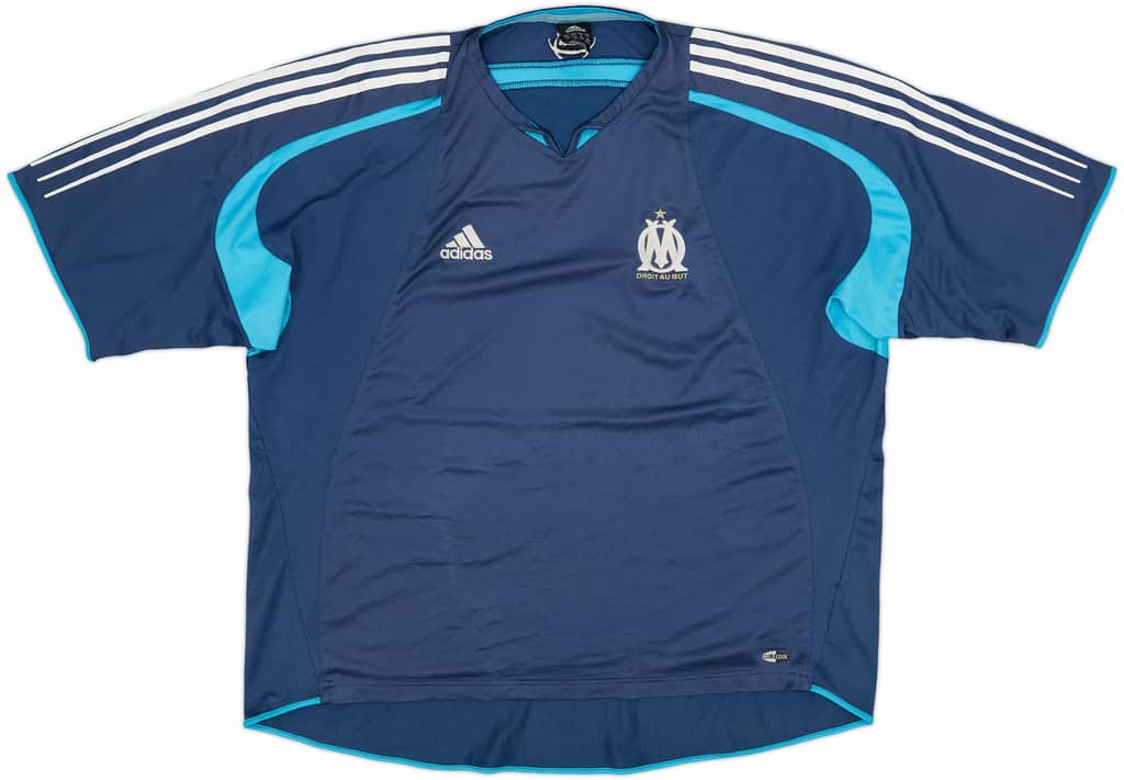 2004-05 Olympique Marseille adidas Training Shirt - 7/10 - (4XL)