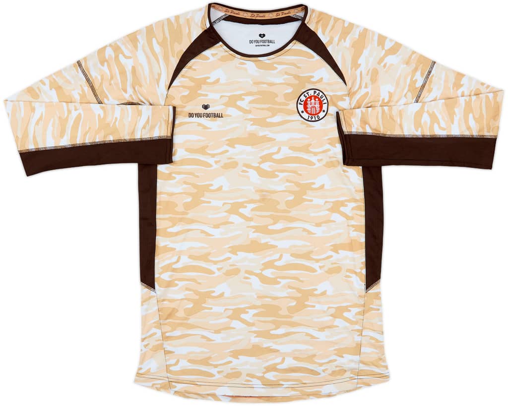 2005-06 St Pauli Home L/S Shirt - 8/10 - (M)