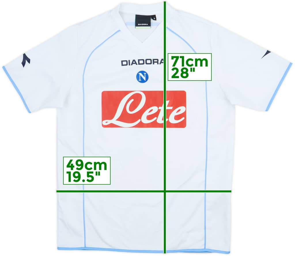 2006-07 Napoli Basic Away Shirt - 6/10 - (S)