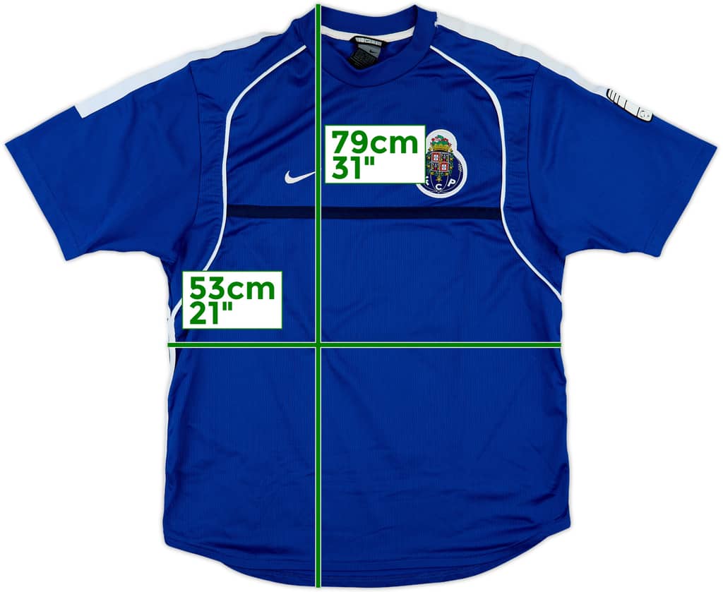 2002-03 Porto Nike Training Shirt - 8/10 - (L)
