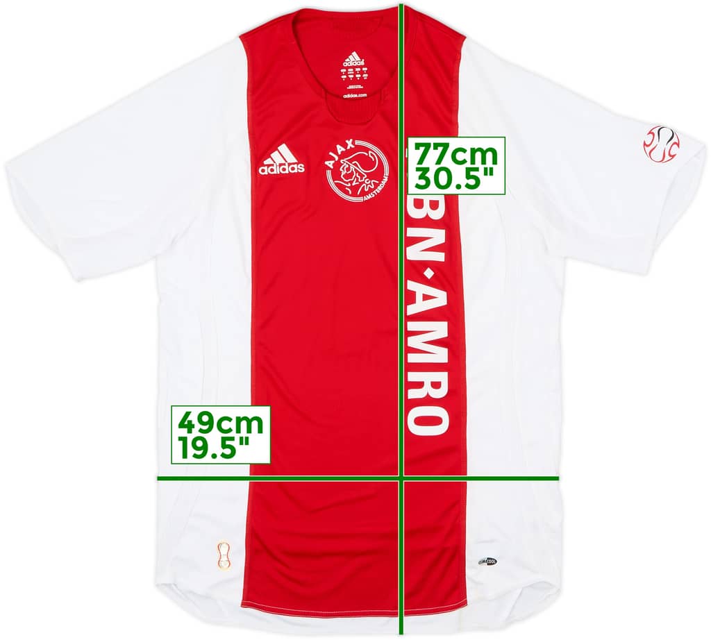 2006-07 Ajax Home Shirt - 8/10 - (S)