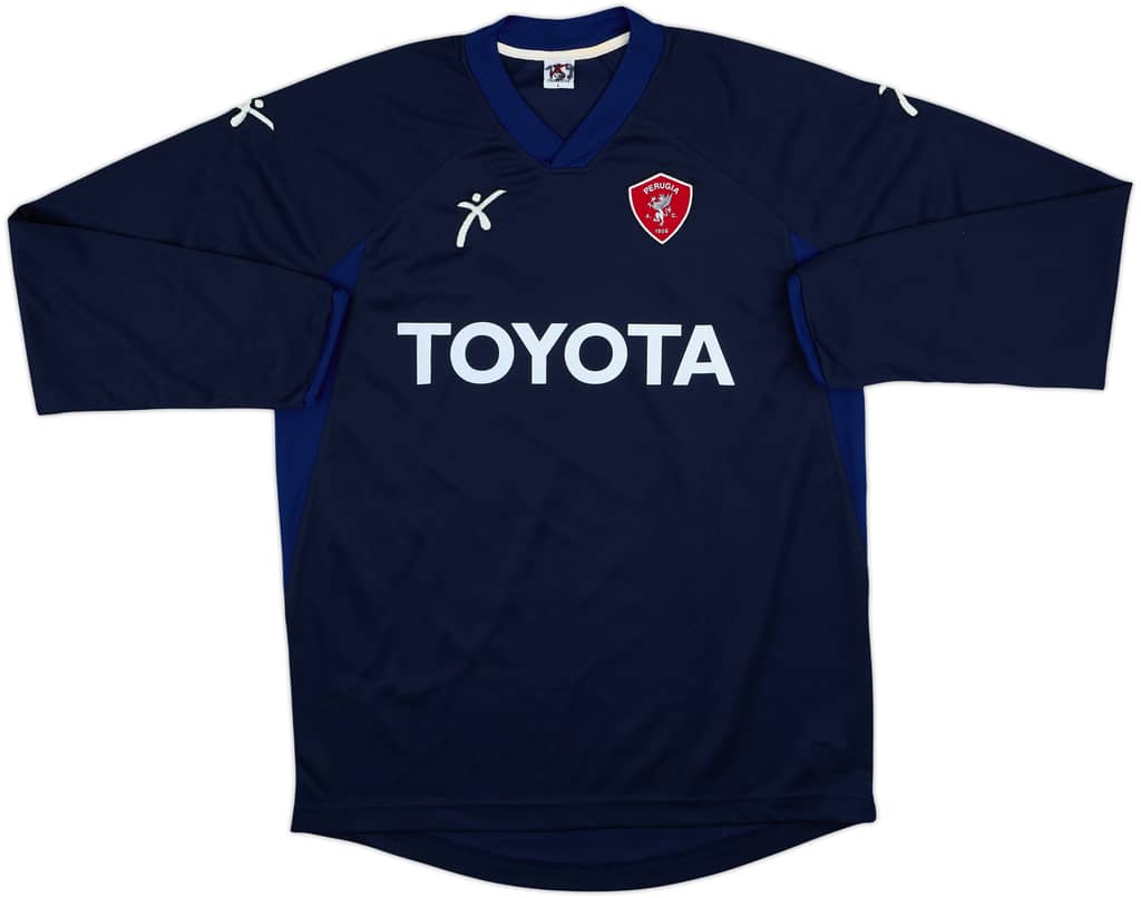 2002-03 Perugia Galex Training L/S Shirt - 9/10 - (L)