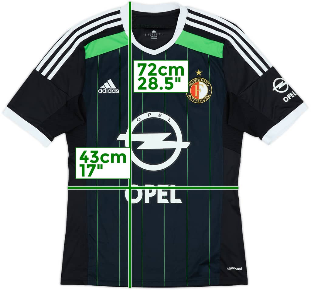2014-15 Feyenoord Away Shirt - 8/10 - (S)