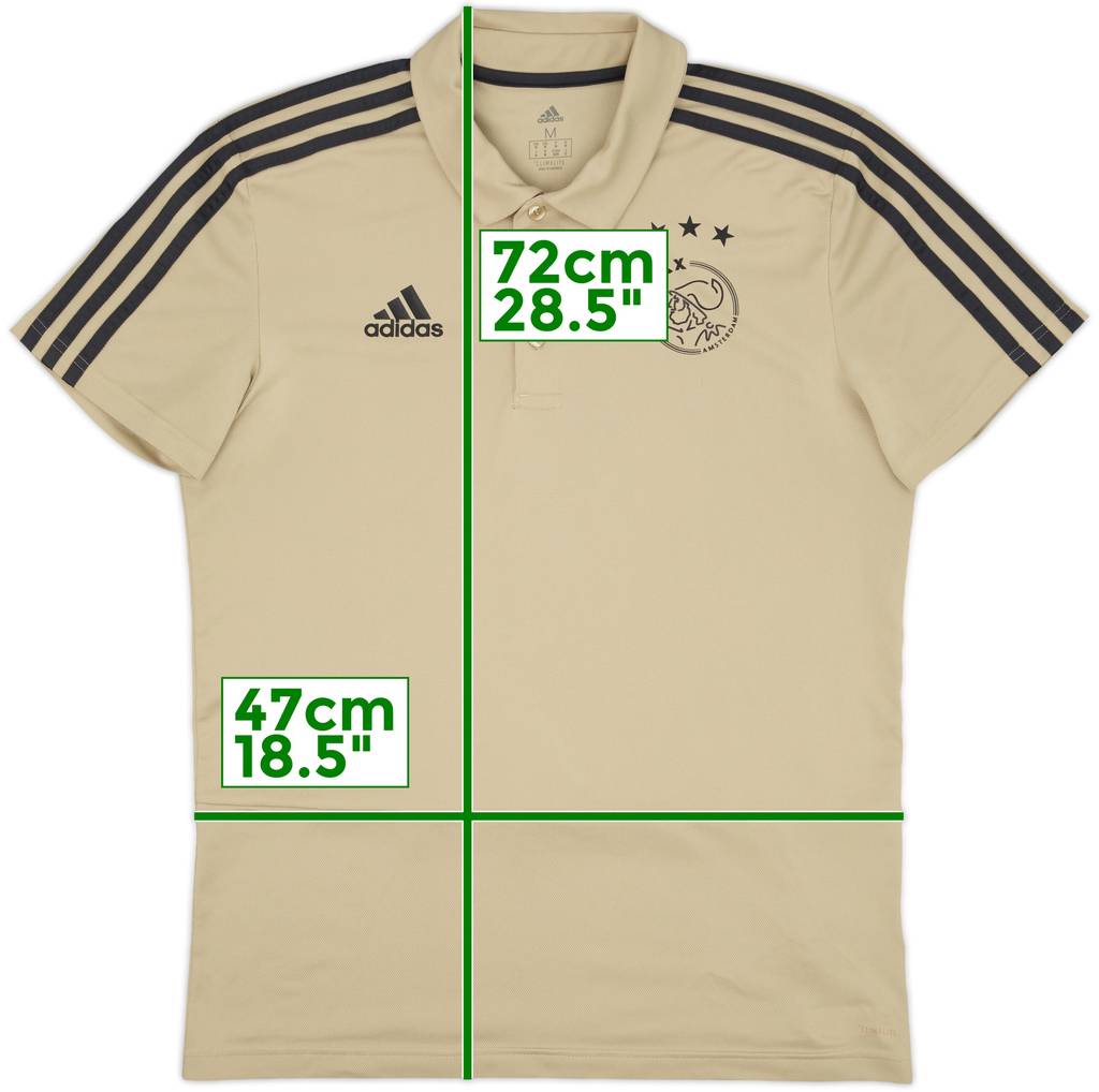 2018-19 Ajax adidas Polo Shirt - 9/10 - (M)