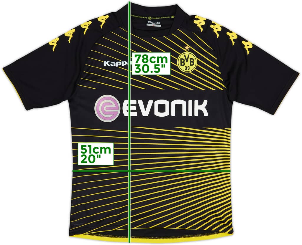 2009-10 Borussia Dortmund Away Shirt - 8/10 - (L)