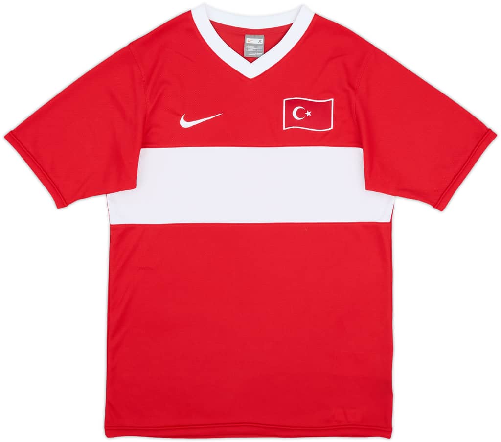 2008-10 Turkey Basic Home Shirt - 9/10 - (S)