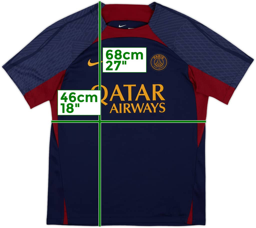 2023-24 Paris Saint-Germain Nike Training Shirt - 7/10 - (M)