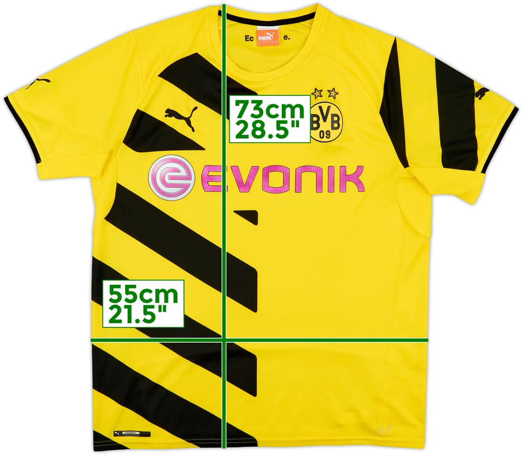 2014-15 Borussia Dortmund Home Shirt - 6/10 - (L)