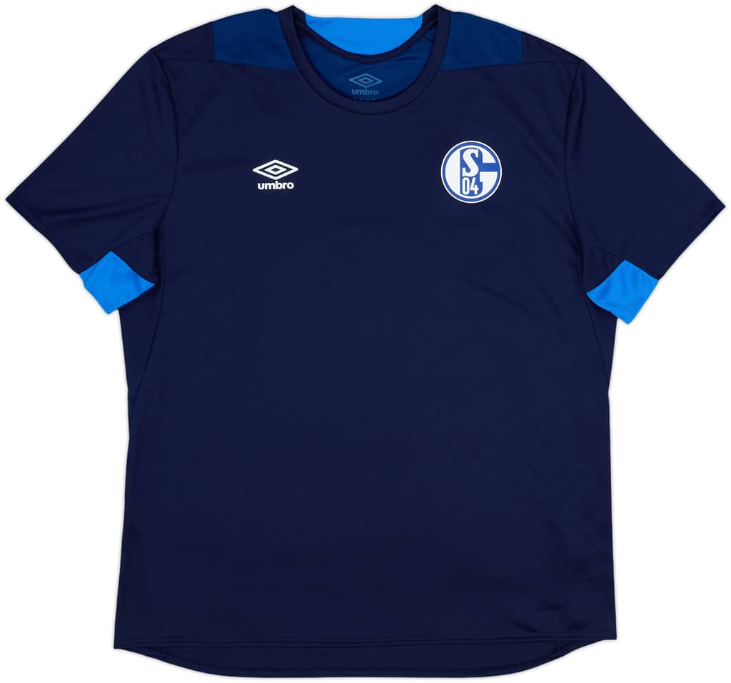 2020-21 Schalke Umbro Training Shirt - 10/10 - (XXL)