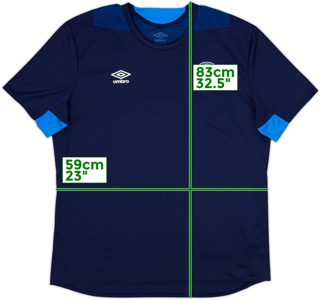 2020-21 Schalke Umbro Training Shirt - 10/10 - (XXL)