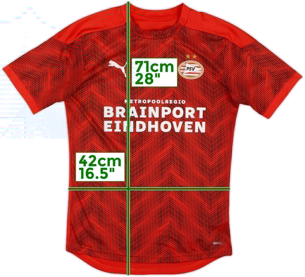 2020-21 PSV Puma Training Shirt - 9/10 - (S)