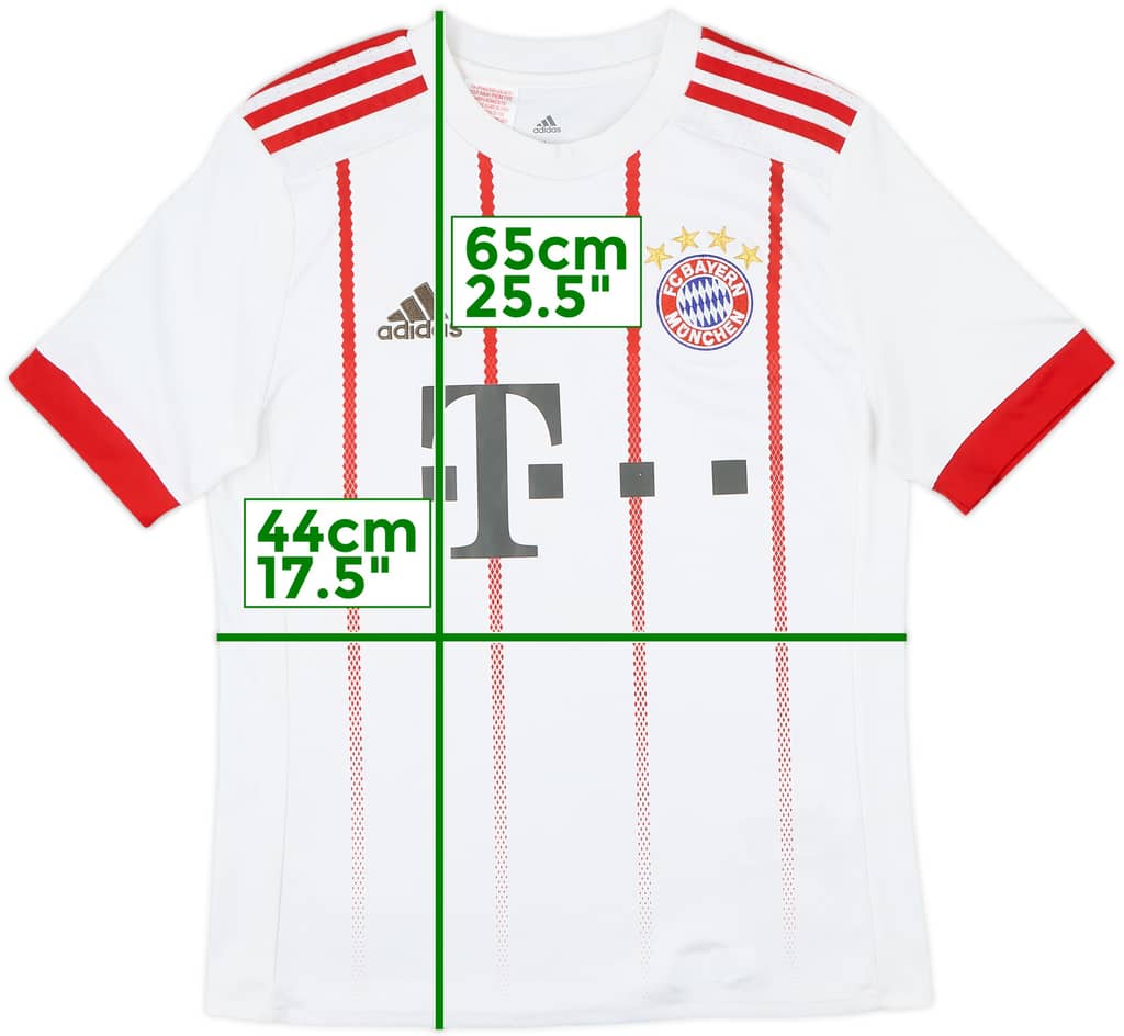 2017-18 Bayern Munich European Third Shirt - 7/10 - (L.Boys)