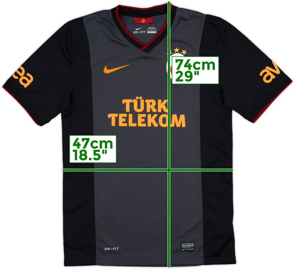 2013-14 Galatasaray Away Shirt - 8/10 - (S)