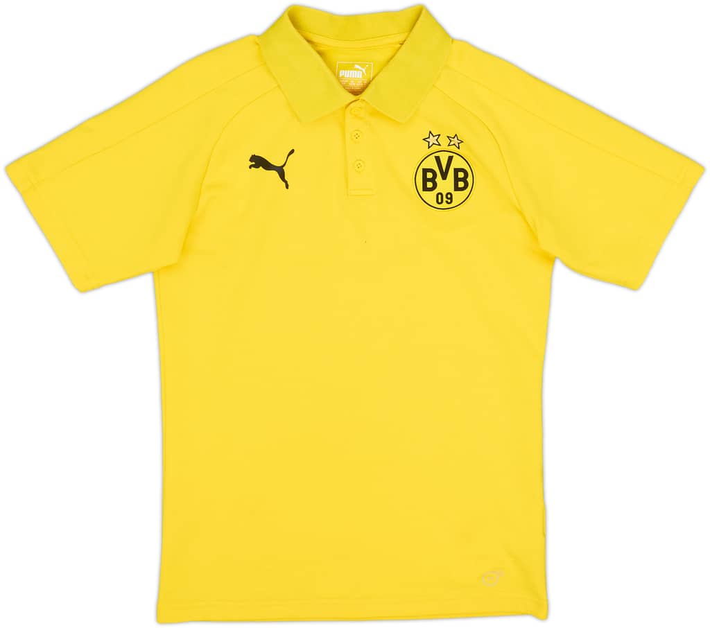 2018-19 Borussia Dortmund Puma Polo Shirt - 10/10 - (S)