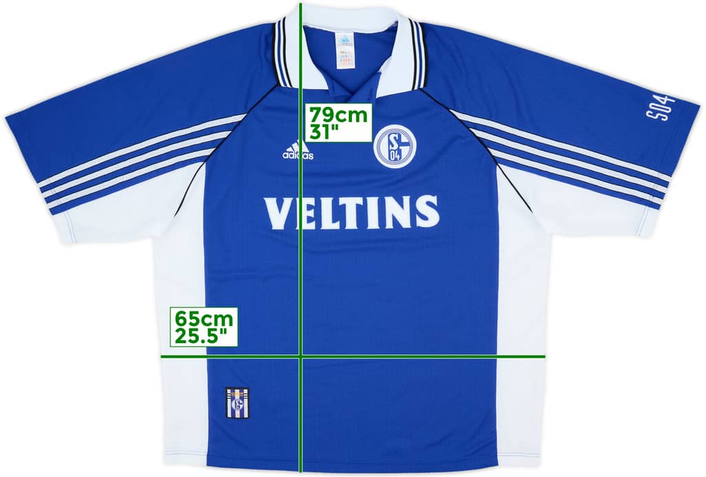 1998-99 Schalke Home Shirt - 9/10 - (XXL)