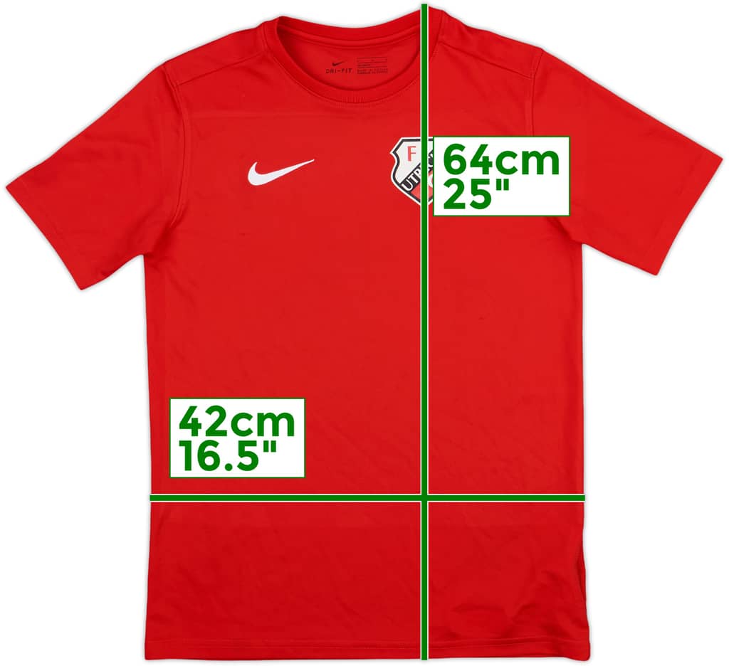 2020-21 FC Utrecht Nike Training Shirt - 7/10 - (L.Boys)