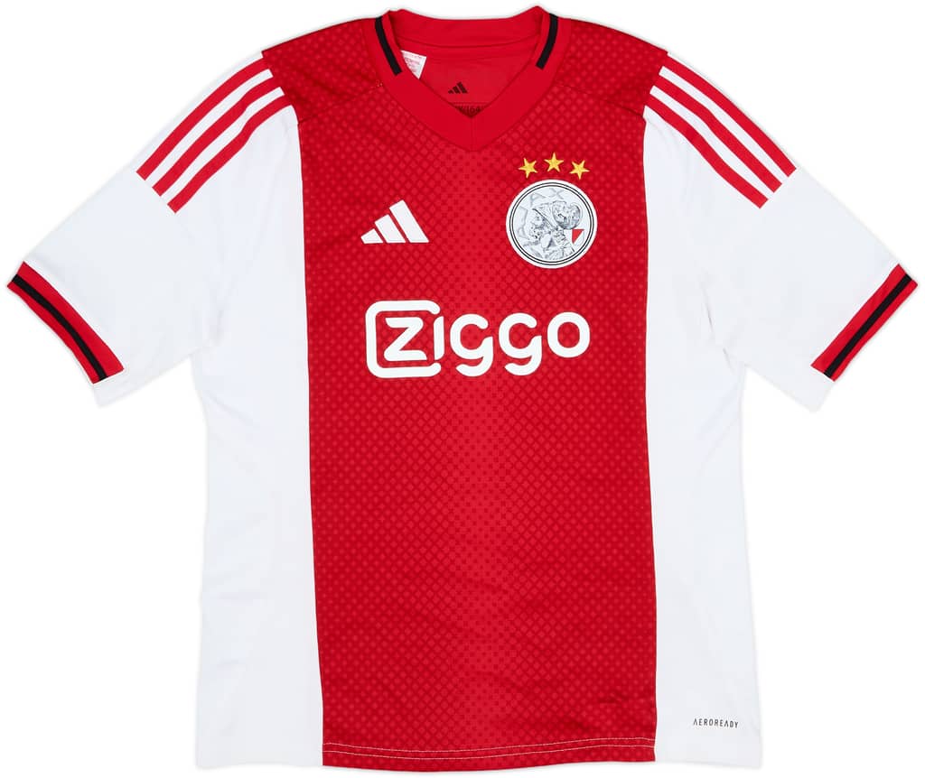 2025-26 Ajax Home Shirt - 7/10 - (L.Boys)