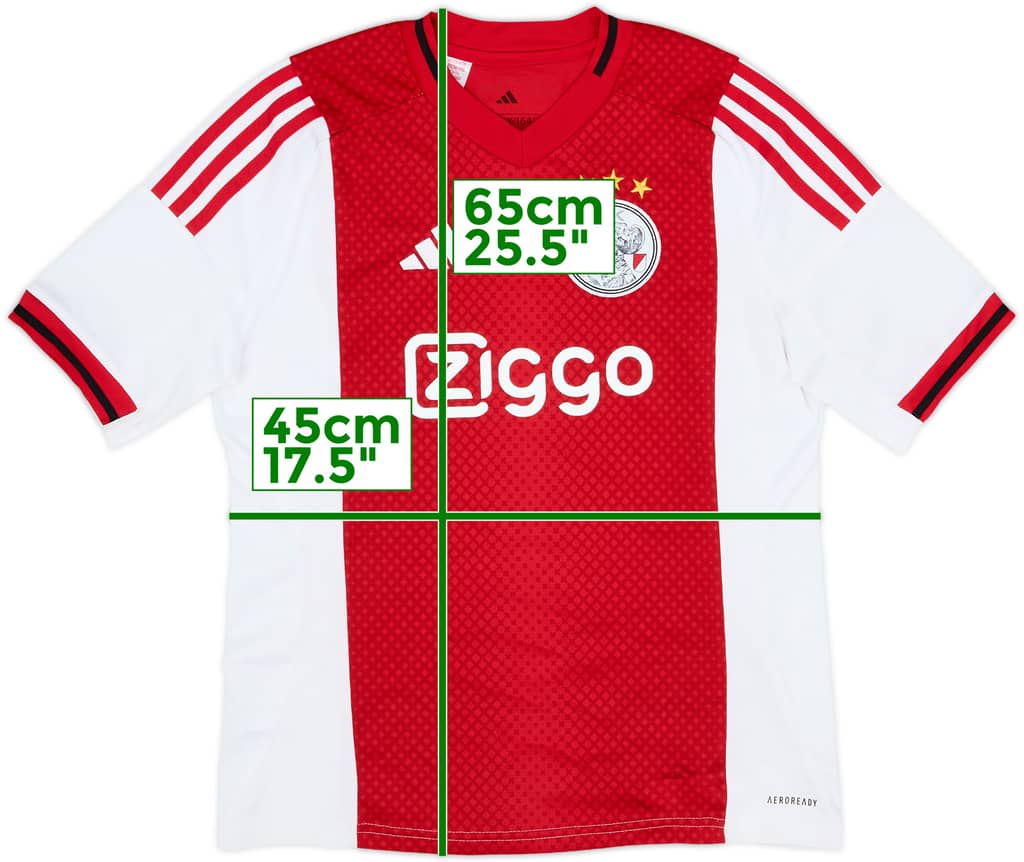 2025-26 Ajax Home Shirt - 7/10 - (L.Boys)