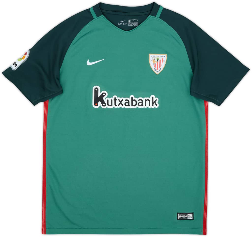 2016-17 Athletic Bilbao Away Shirt - 9/10 - (L.Boys)