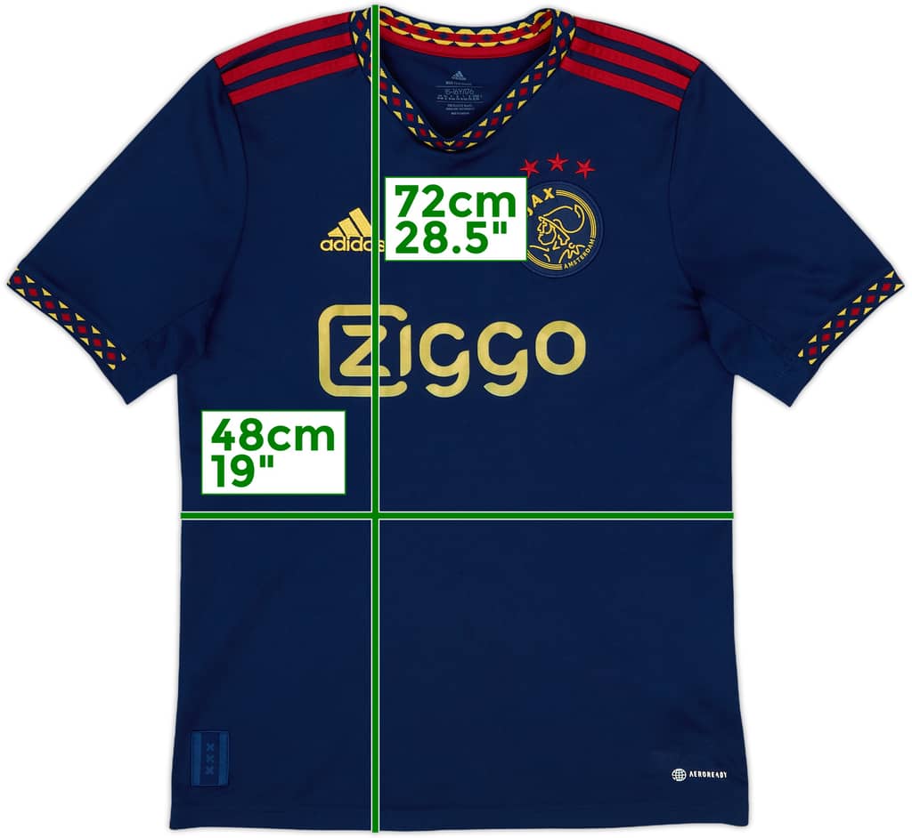2022-23 Ajax Away Shirt - 8/10 - (XL.Boys)