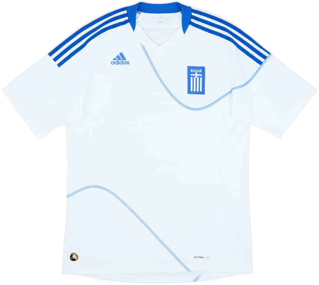 2010-11 Greece Home Shirt - 10/10 - (M)