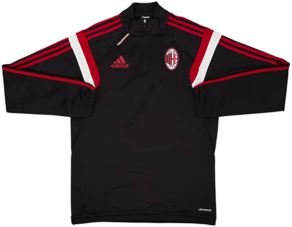 2014-15 AC Milan adidas Track Jacket - 8/10 - (M)