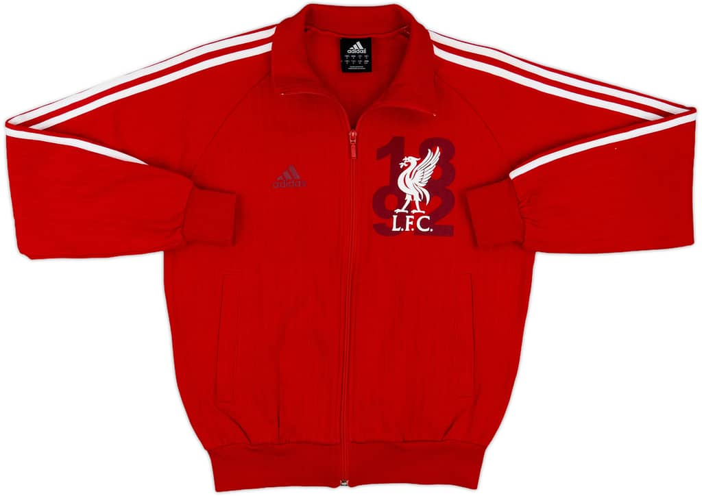 2007-08 Liverpool adidas Track Jacket - 8/10 - (S)