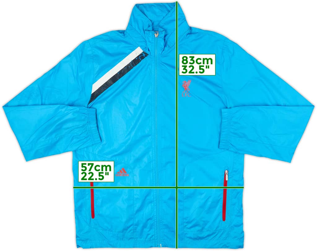 2011-12 Liverpool adidas Track Jacket - 4/10 - (L)