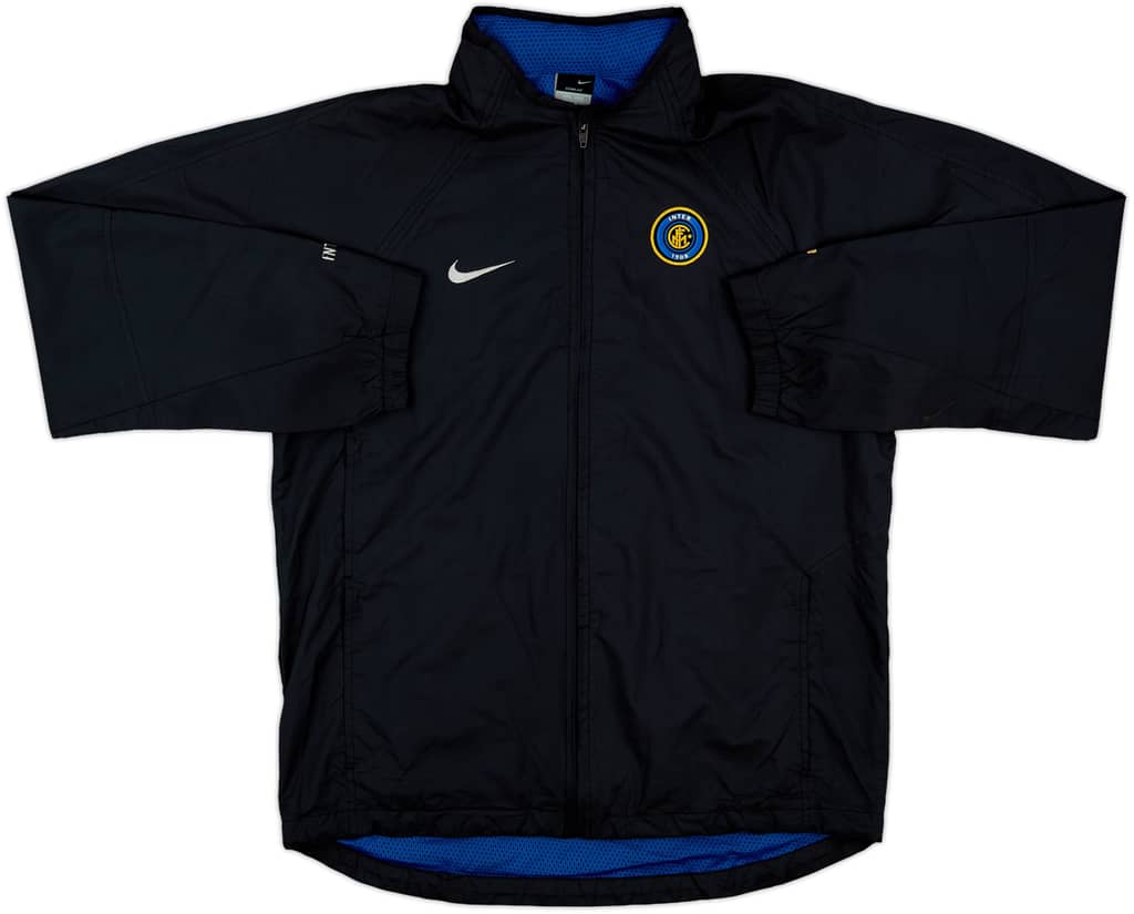 2004-05 Inter Milan Nike Hooded Rain Jacket - 8/10 - (M)