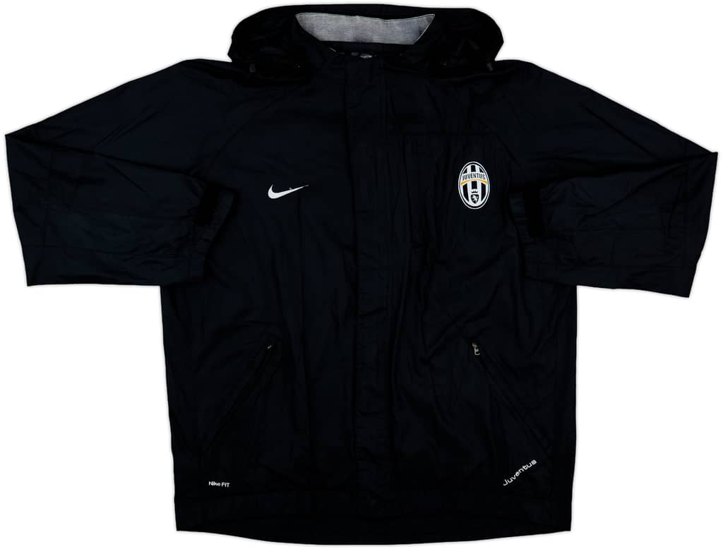 2007-08 Juventus Nike Hooded Track Jacket - 8/10 - (L)