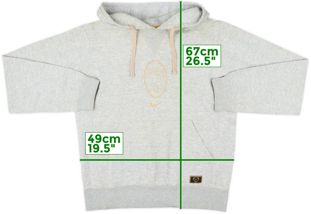 2005-06 Juventus Nike Hooded Sweat Top - 6/10 - (S)