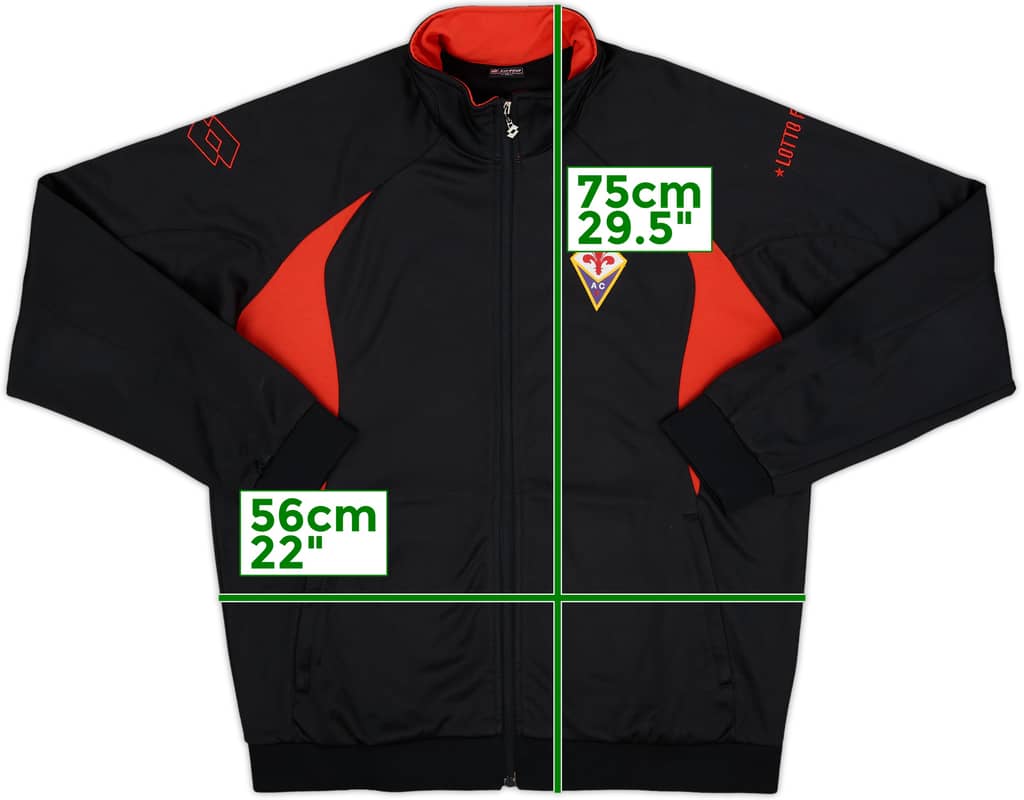 2006-07 Fiorentina Lotto Track Jacket - 8/10 - (XL)