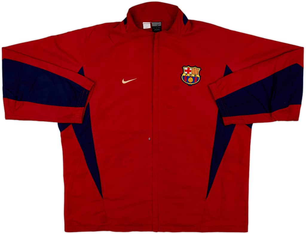 2003-04 Barcelona Nike Track Jacket - 4/10 - (XL)