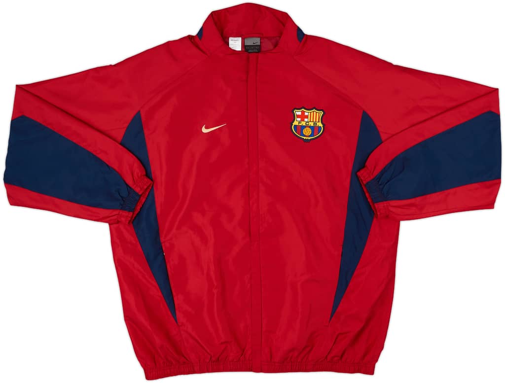 2002-03 Barcelona Nike Track Jacket - 9/10 - (L)