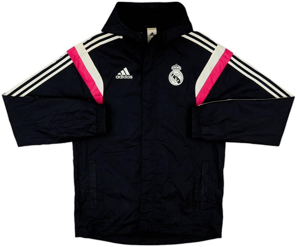2014-15 Real Madrid adidas Hooded Track Jacket - 5/10 - (L)