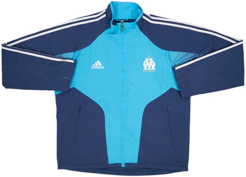 2004-05 Olympique Marseille adidas Track Jacket - 3/10 - (L)