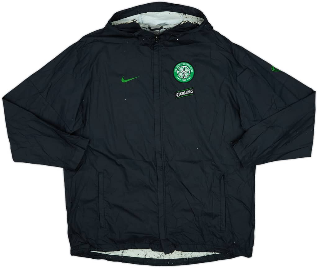 2009-10 Celtic Nike Hooded Rain Jacket - 5/10 - (XL)