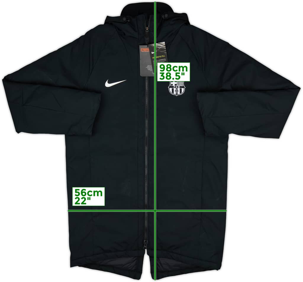 2019-20 Barcelona Nike Padded Bench Coat (M)