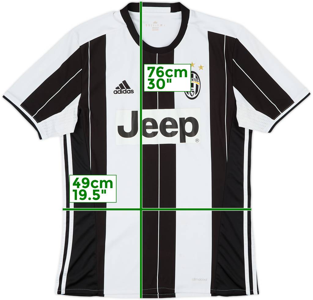 2016-17 Juventus Home Shirt - 6/10 - (M)