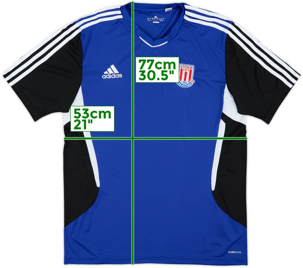 2011-12 Stoke City Training Shirt - 10/10 - (XL)