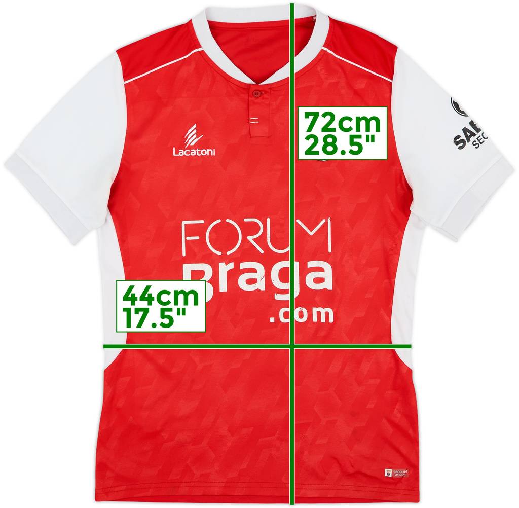 2018-19 SC Braga Home Shirt - 6/10 - (S)