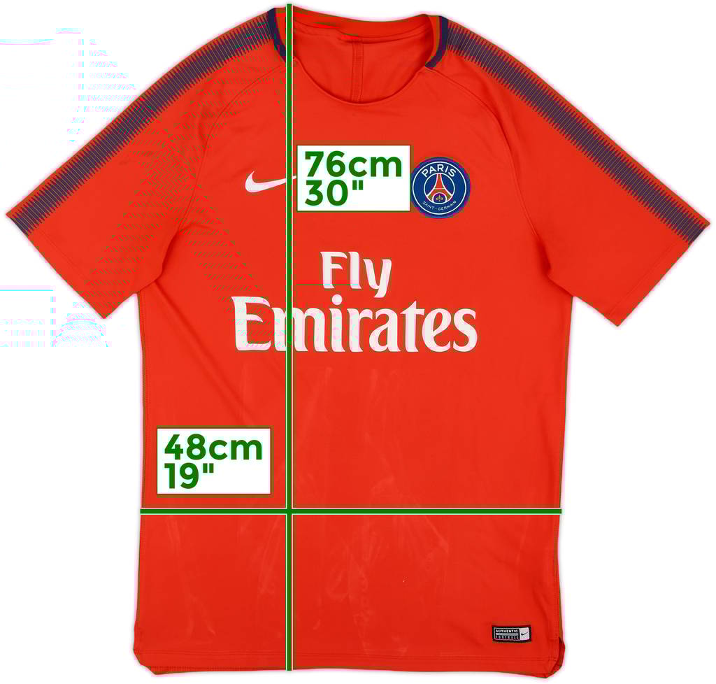 2017-18 Paris Saint-Germain Nike Training Shirt - 5/10 - (L)