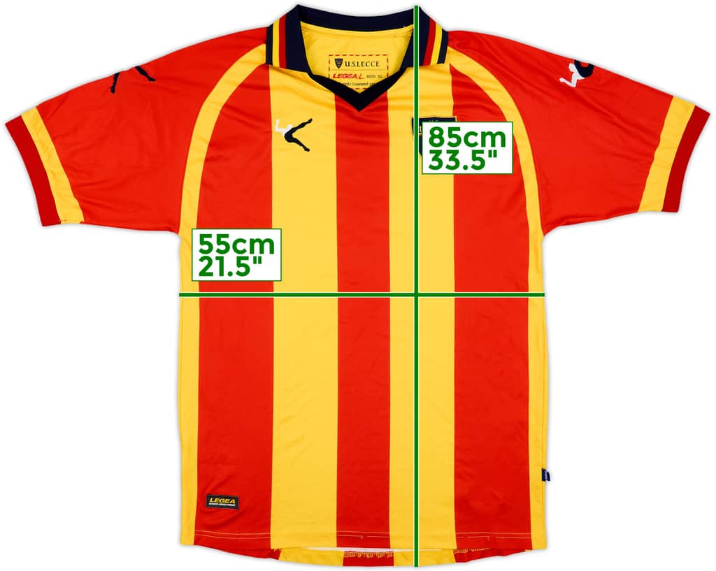 2015-16 Lecce Home Shirt - 8/10 - (XL)