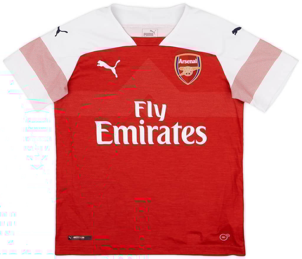 2018-19 Arsenal Home Shirt - 8/10 - (L.Boys)