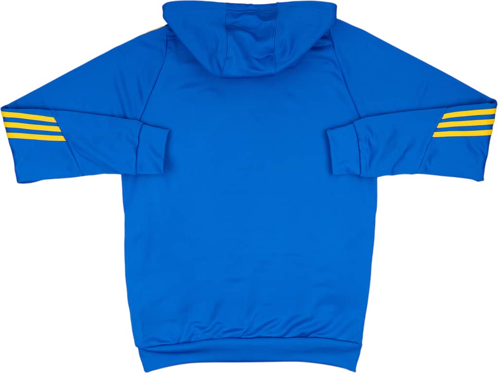 2024-25 Leeds United adidas 1/4 Zip Hooded Training Top (S)