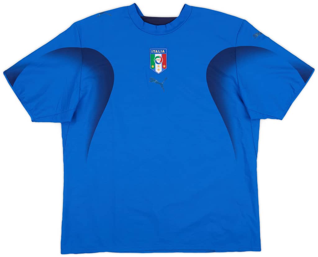 2006 Italy Home Shirt - 4/10 - (XL)