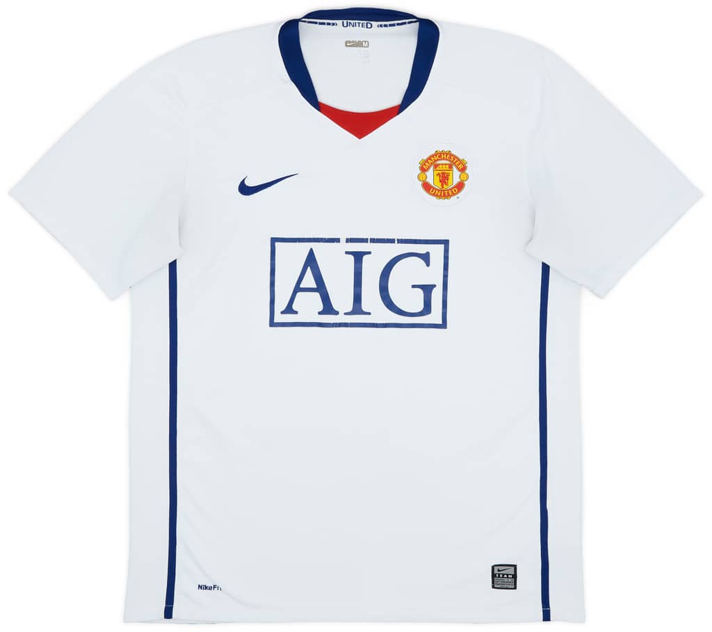 2008-10 Manchester United Away Shirt Berbatov #9 - 5/10 - (M)