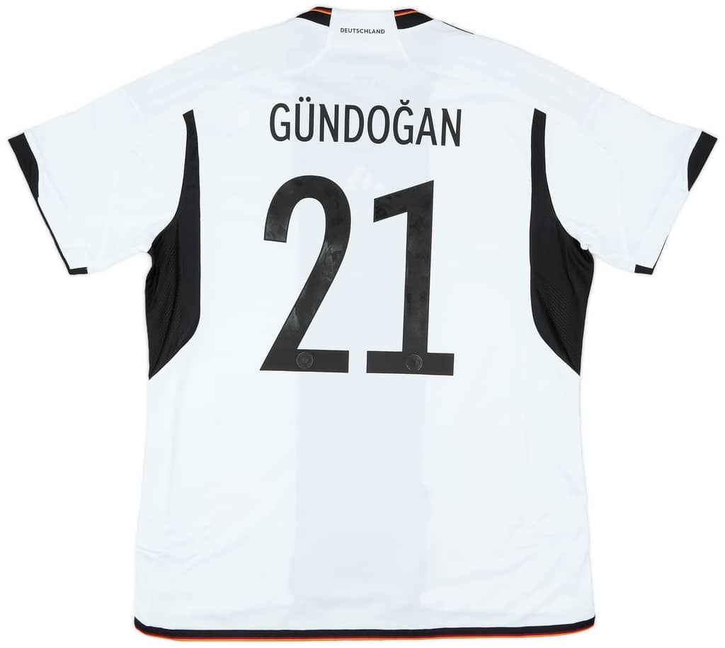 2022-23 Germany Home Shirt Gundogan #21 (XL)